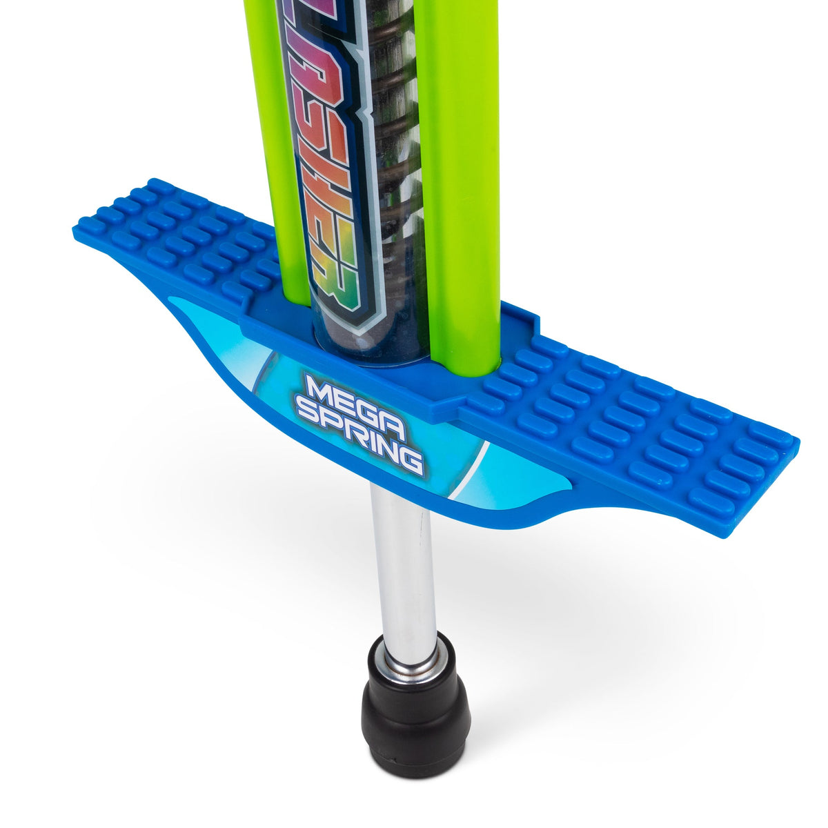 POGO STICK LUMINEUX BLEU 89CM