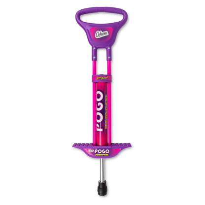 POGO STICK PINK PURPLE 89CM