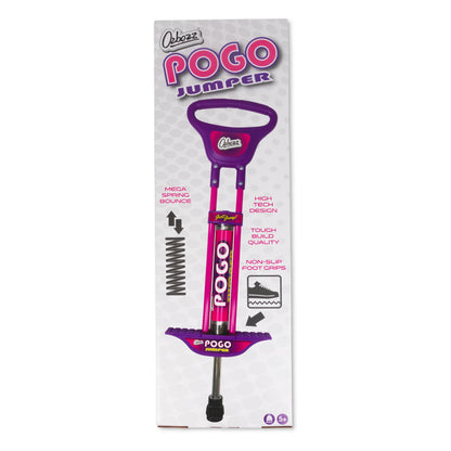 POGO STICK PINK PURPLE 89CM