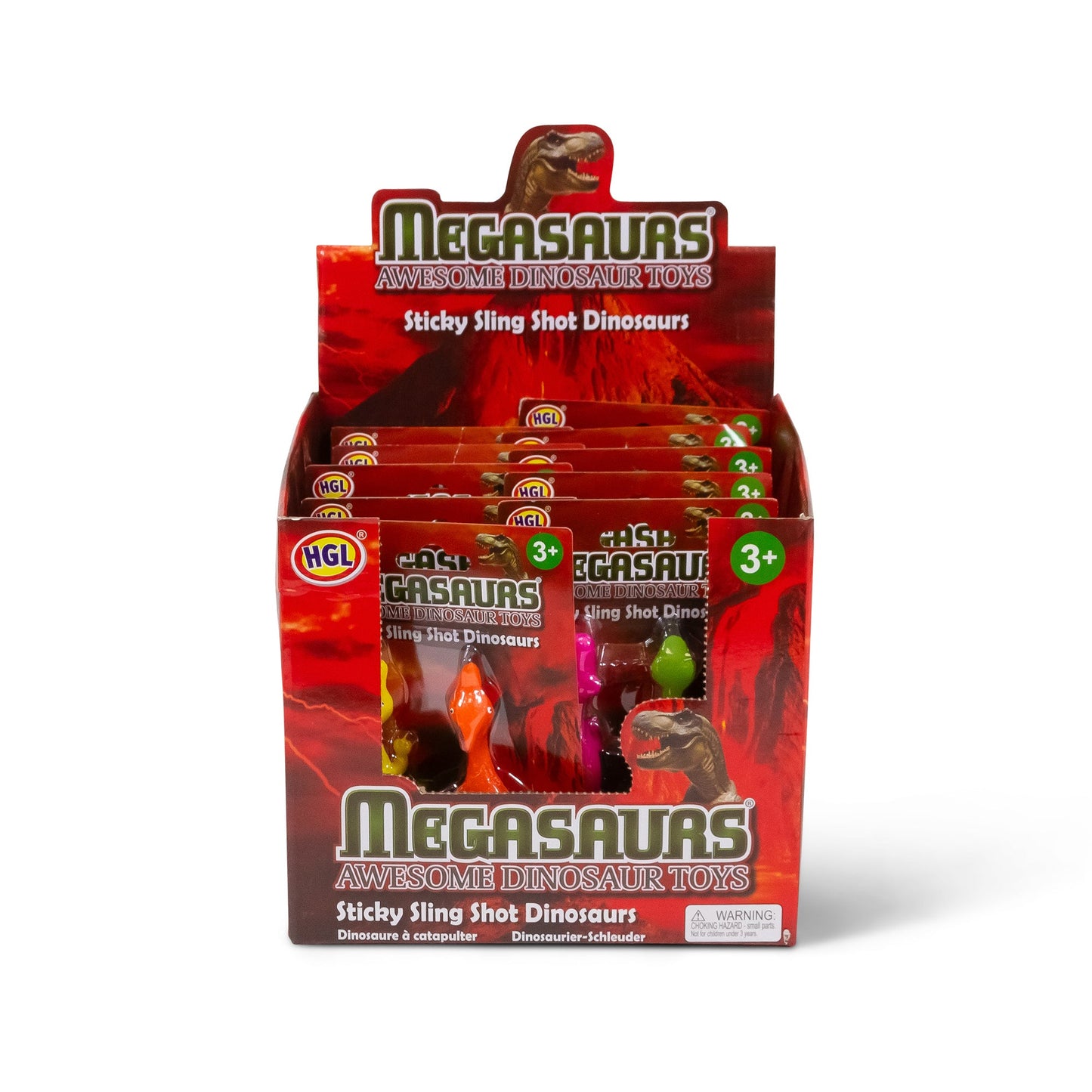 STRETCHY SLINGSHOT DINOSAURS - 2PK
