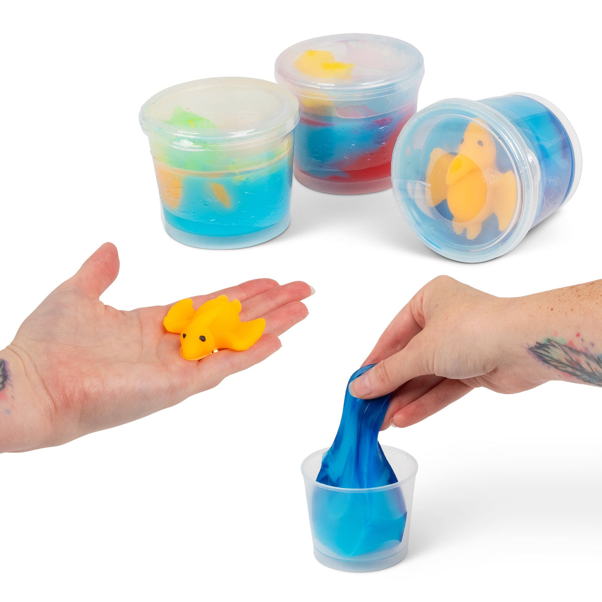 Gooey dinosaur slime