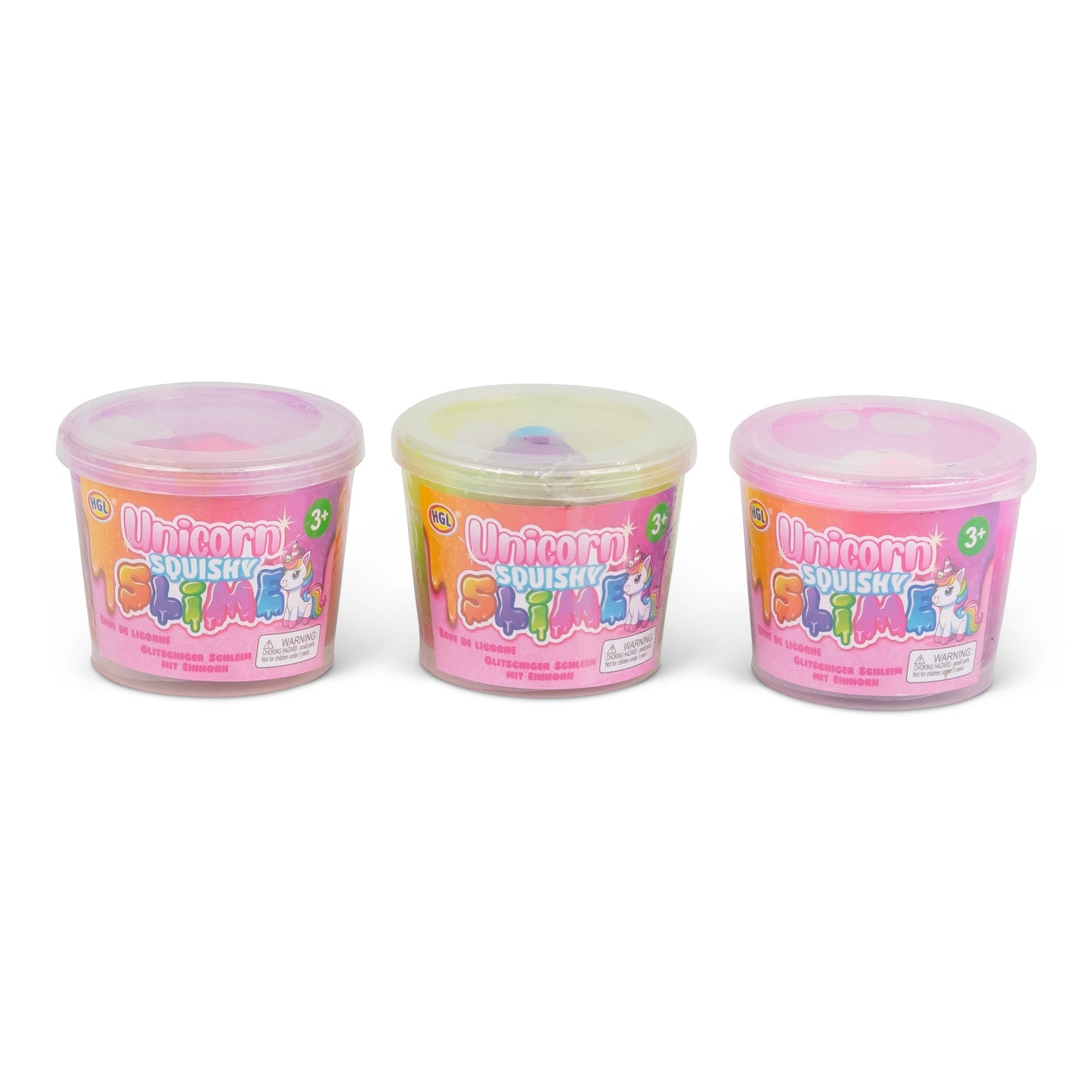 Slime spongieux en forme de licorne
