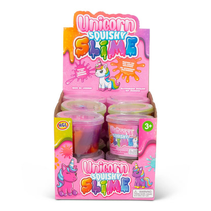 Slime spongieux en forme de licorne