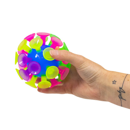 MÉGA BALLE LUMINEUSE À VENTOUSE
