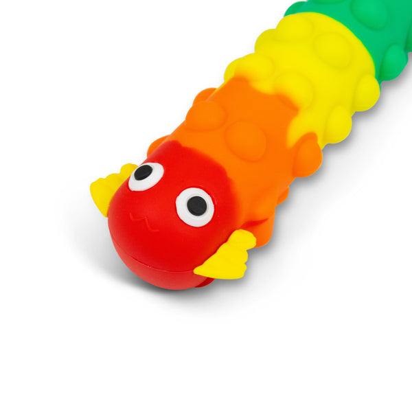 LARGE PUSH-POP SUCTION CUP GLOW-IN-THE-DARK AXOLOTL