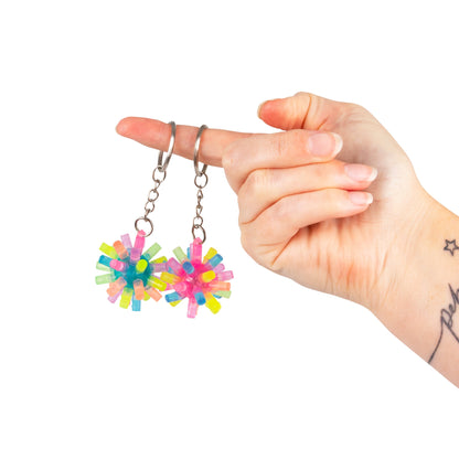 PORTE-CLÉS À POINTES CLIGNOTANTES