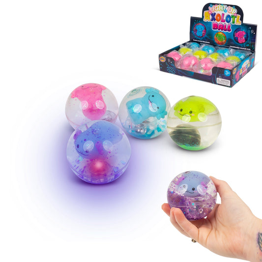 FLASHING AXOLOTL WATER BALL