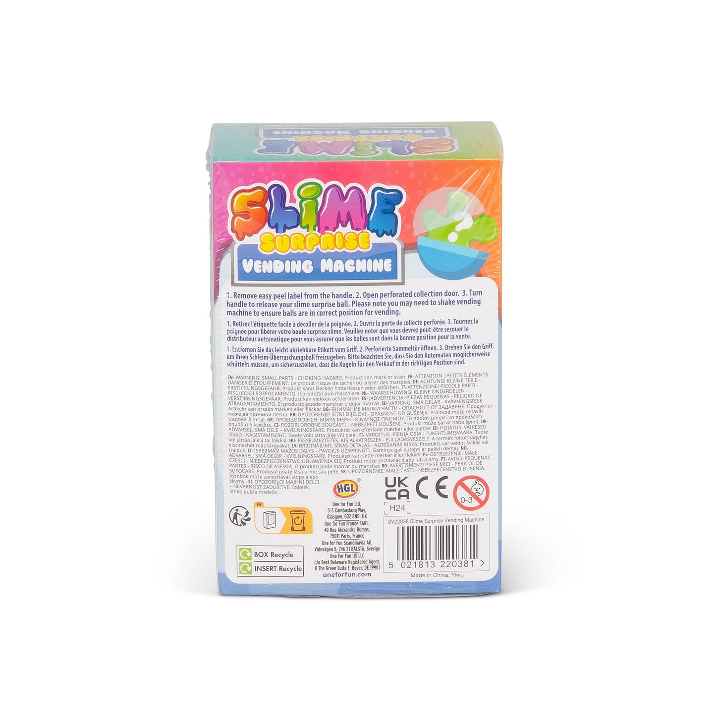 MINI DISTRIBUTEUR AUTOMATIQUE DE SLIME SURPRISE