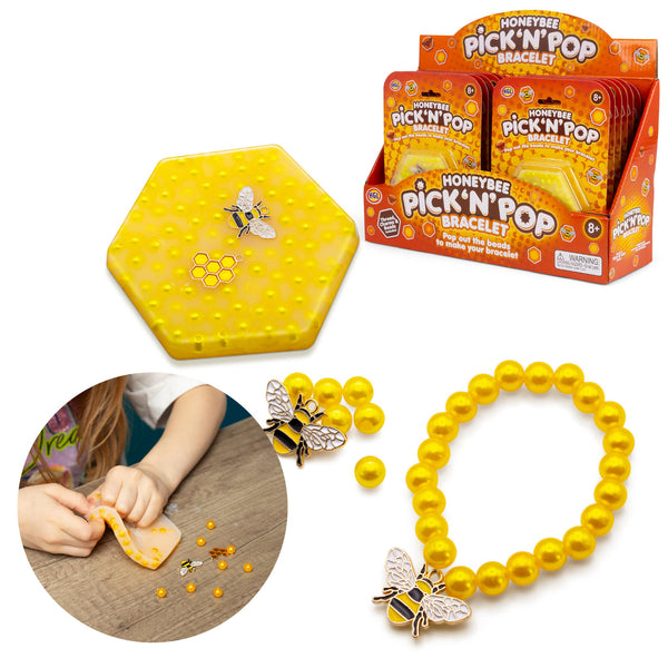 Pick & Pop Honeybee Bracelets