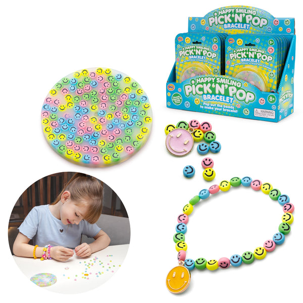 Pick & Pop Happy Smiley Bracelets