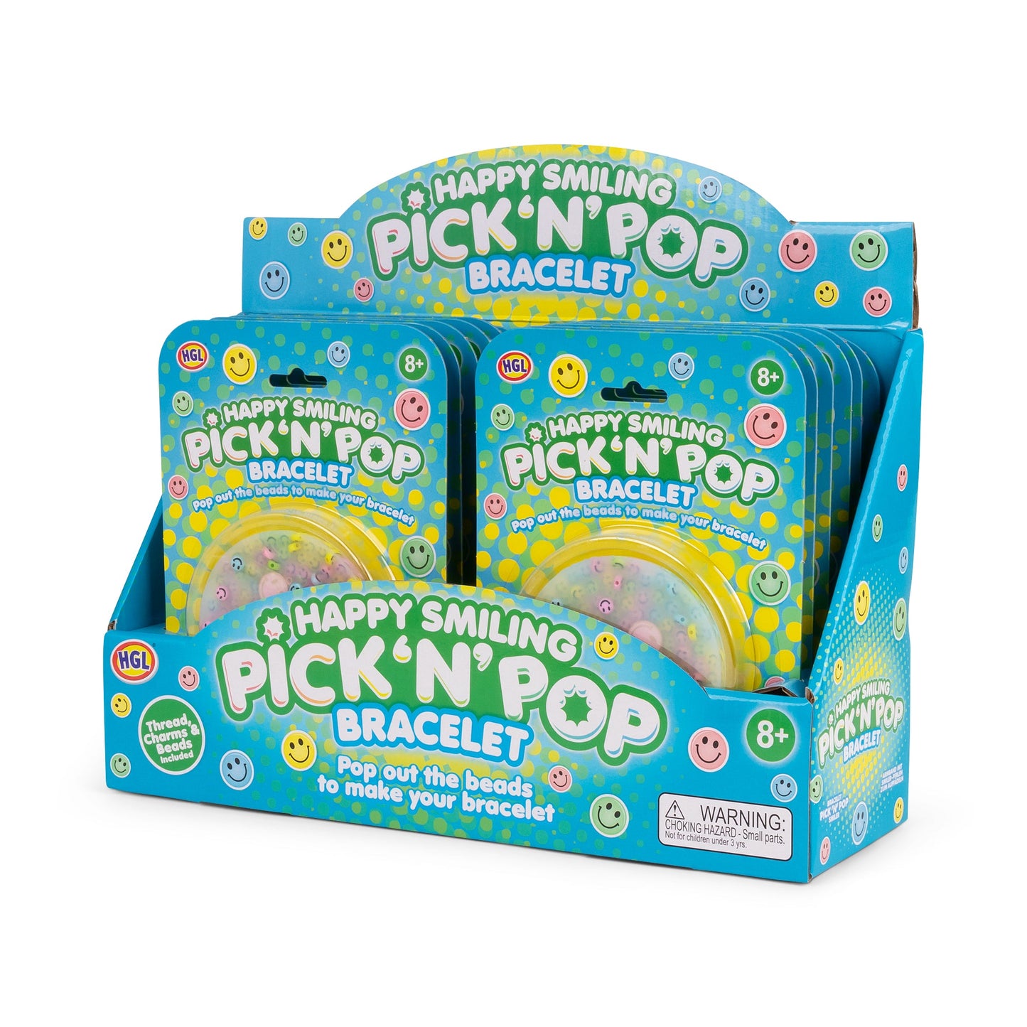 Bracelets Pick &amp; Pop Happy Smiley