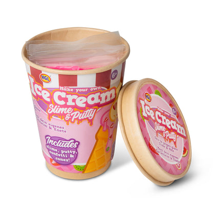 MAKE YOUR OWN ICE CREAM SLIME & PUTTY