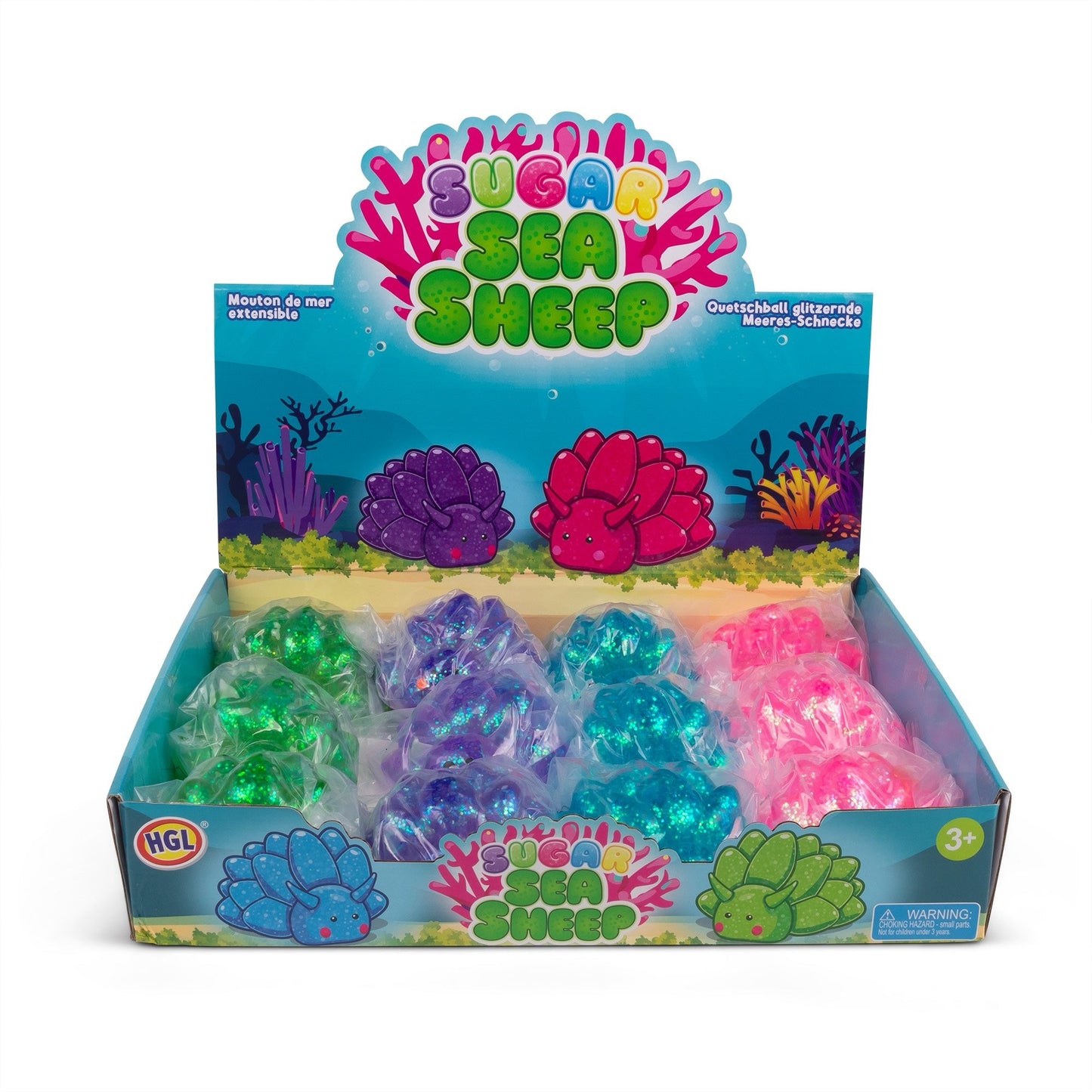 SQUISHY AU SUCRE ET AUX MOUTONS DE MER