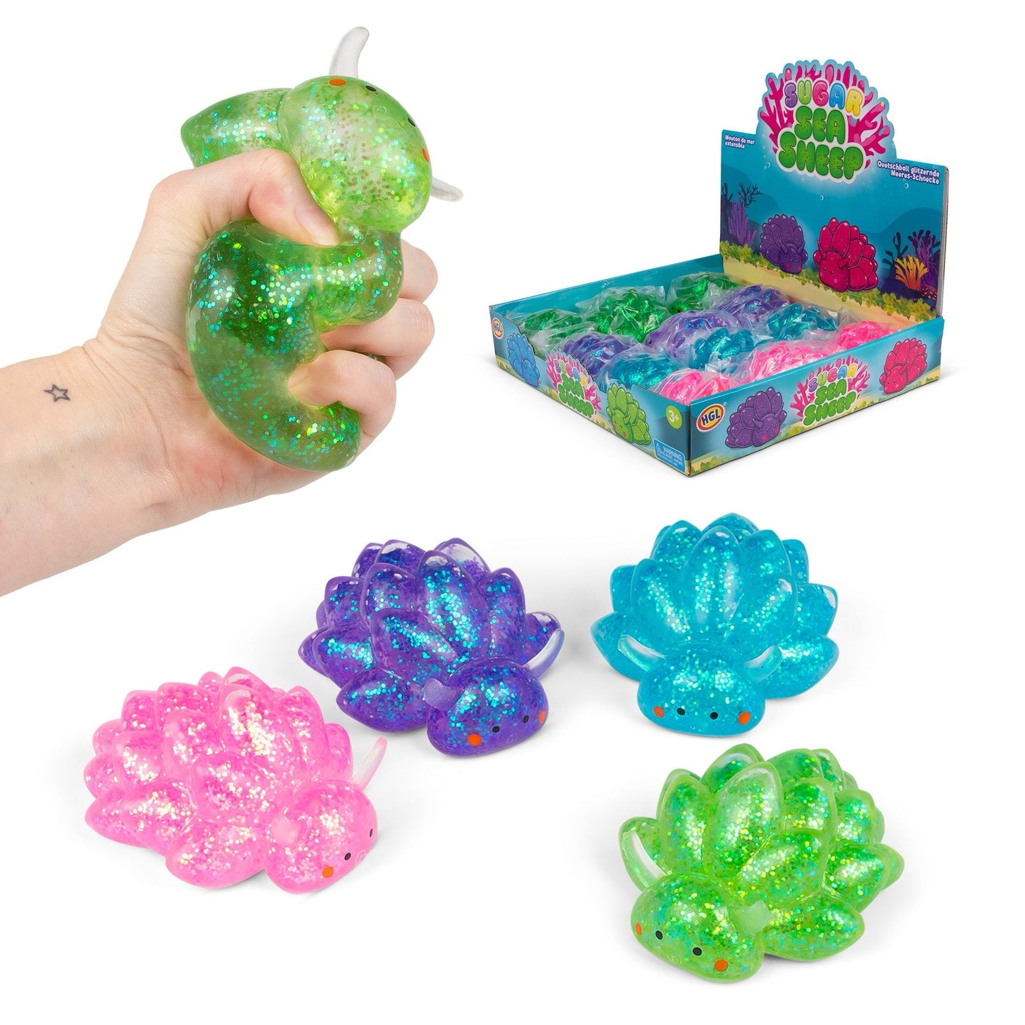 SQUISHY AU SUCRE ET AUX MOUTONS DE MER