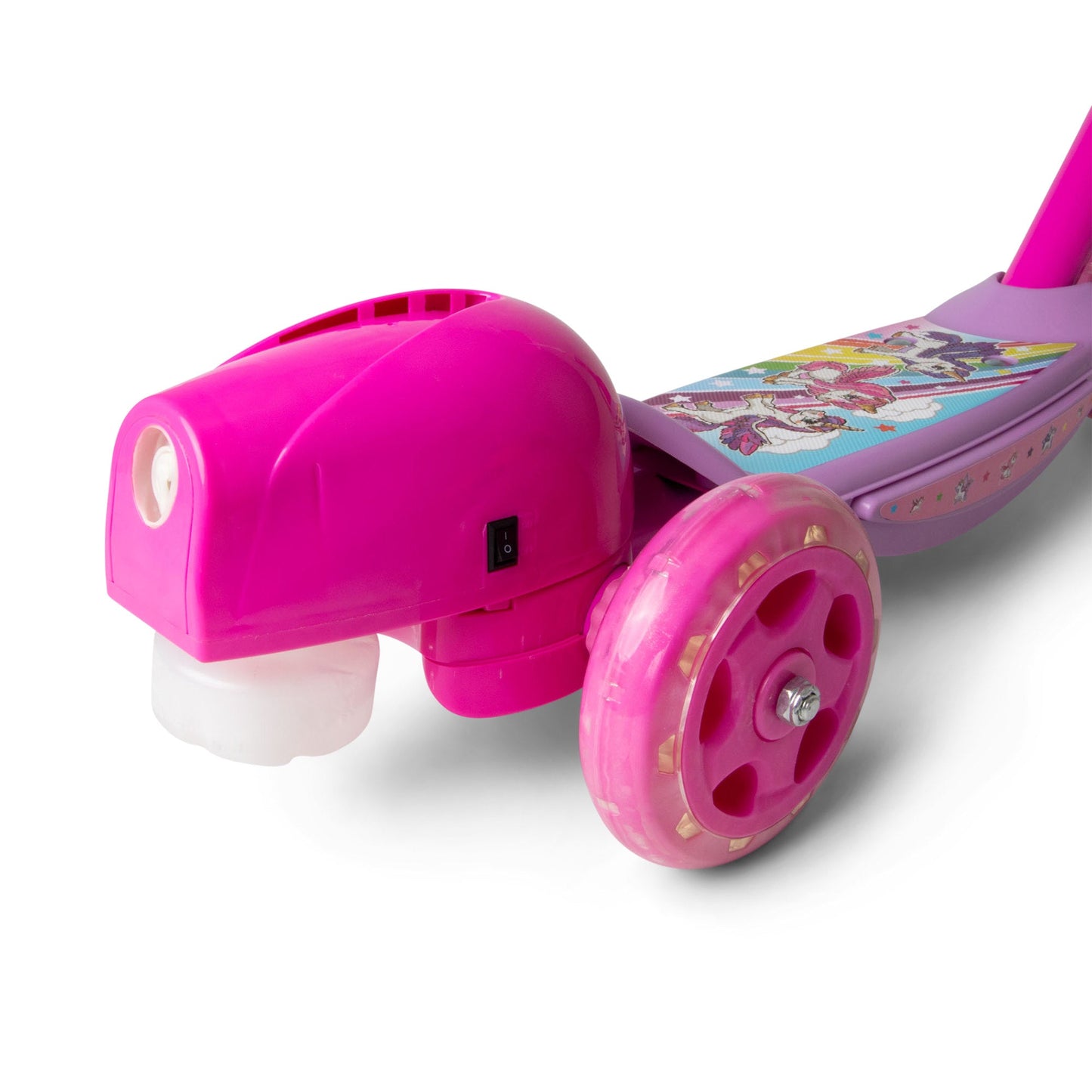BUBBLE SCOOTER UNICORN