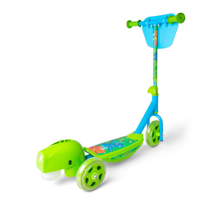 DINOSAURE À BULLES SCOOTER