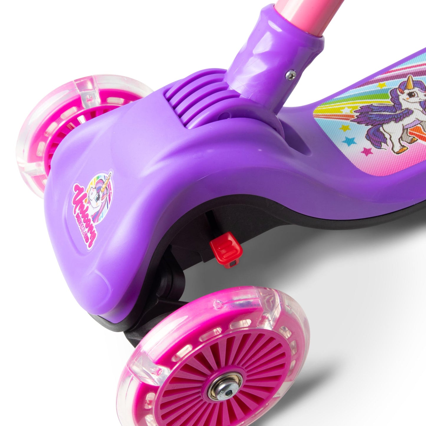 Trottinette lumineuse pliable UNICORN TRAIL TWIST