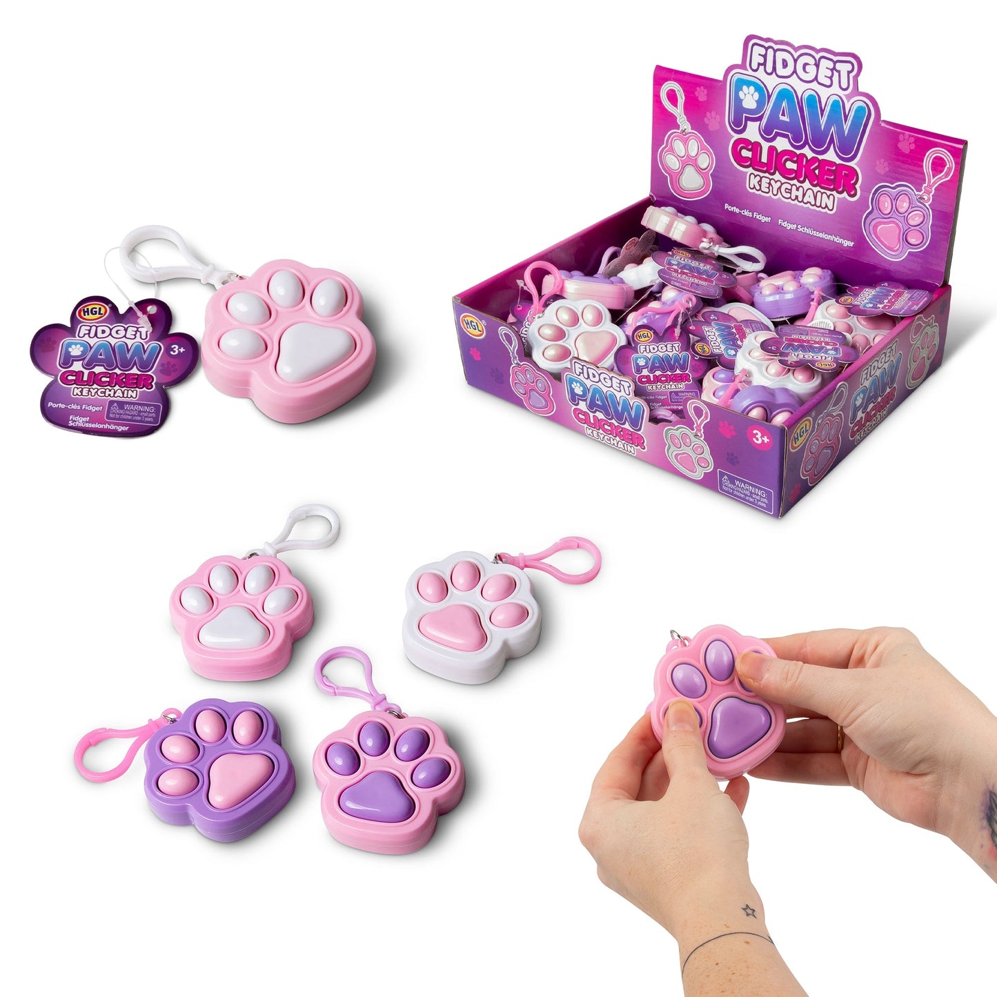 FIDGET PAW CLICKER
