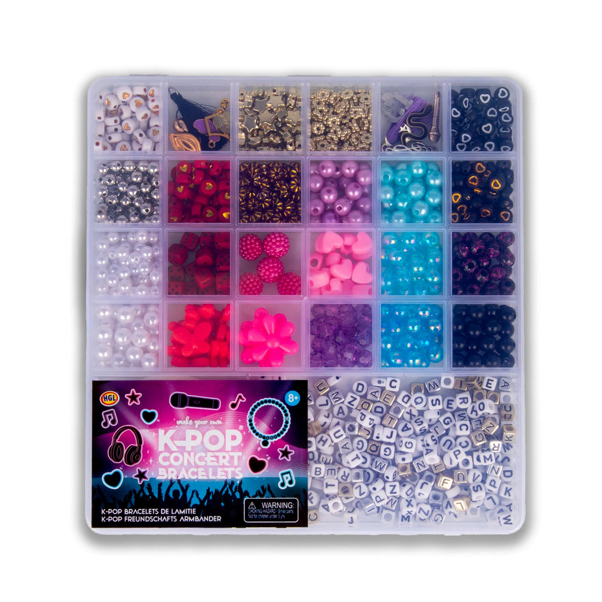MAKE YOUR OWN K-POP CONCERT BRACELETS - BUMPER SET IN CDU