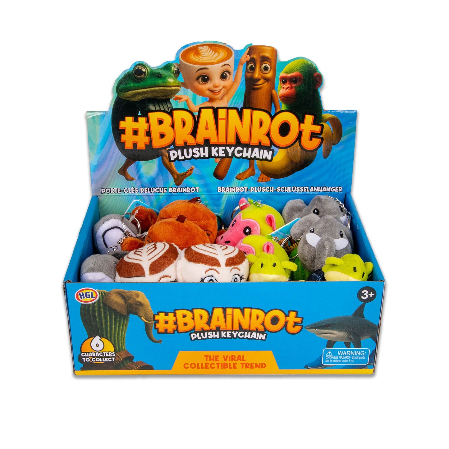 BRAINROT PLUSH KEYCHAIN - BY AIR