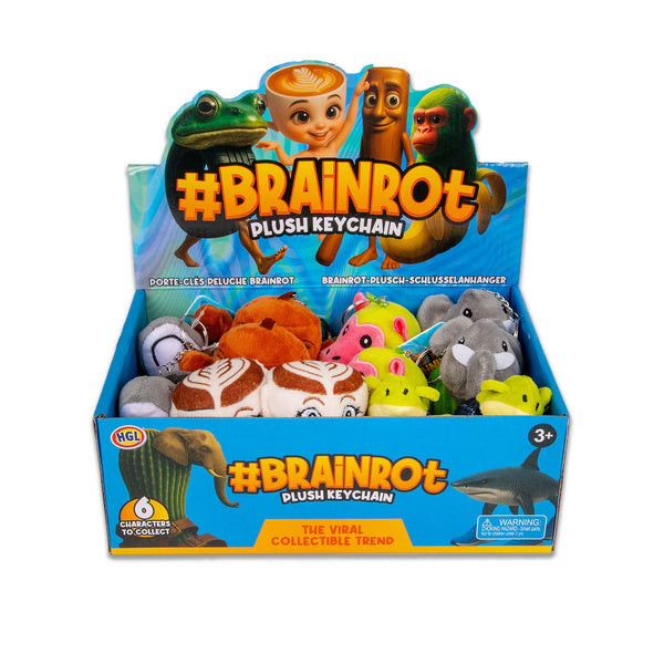 BRAINROT PLUSH KEYCHAIN
