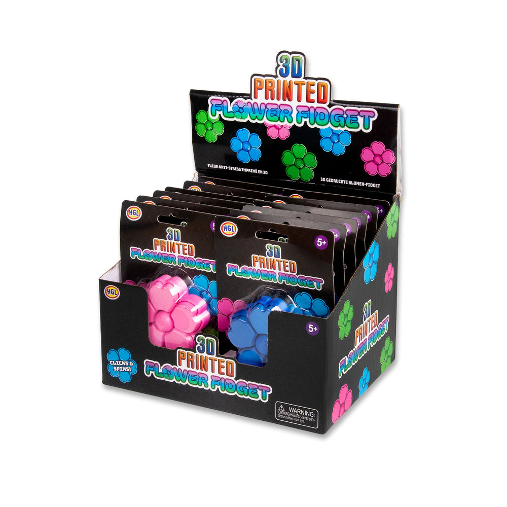 FLEUR FIDGET IMPRIMÉE EN 3D