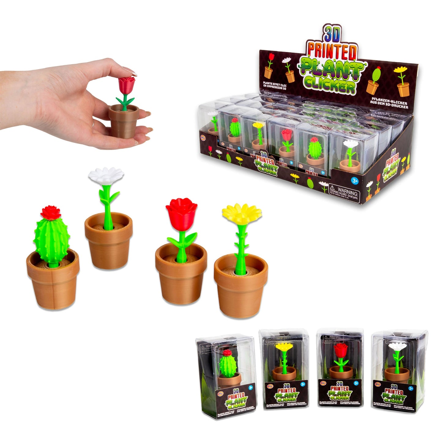 3D PRINTED PLANT CLICKER