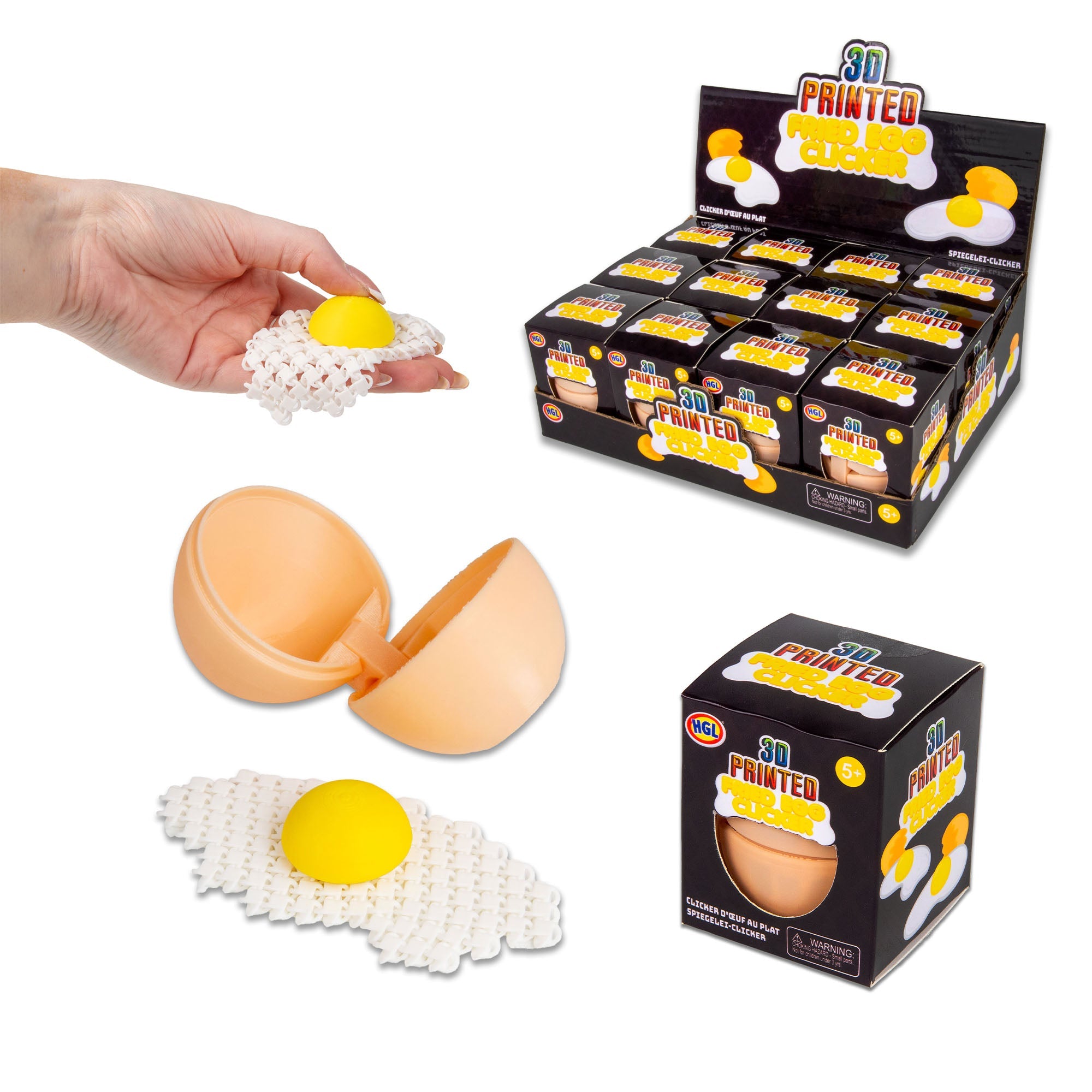 IMPRESSION 3D CLICKER OEUF FRIT