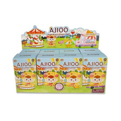 AJIOO ADVENTURE WITH ADORABLE FRIENDS PLUSH SURPRISE BOX