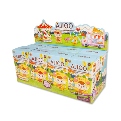 AJIOO ADVENTURE WITH ADORABLE FRIENDS PLUSH SURPRISE BOX