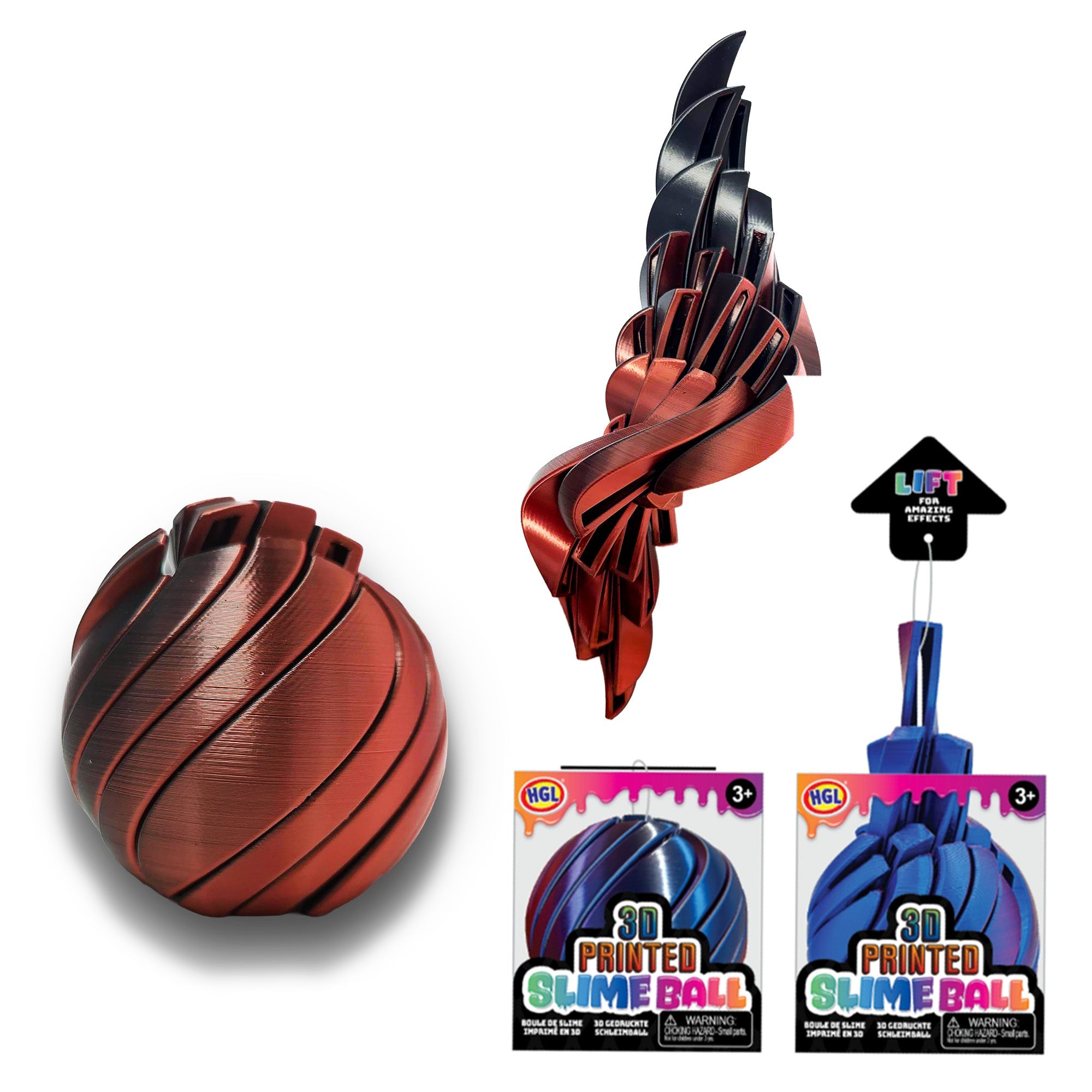 BOULE DE SLIME IMPRIMÉE EN 3D