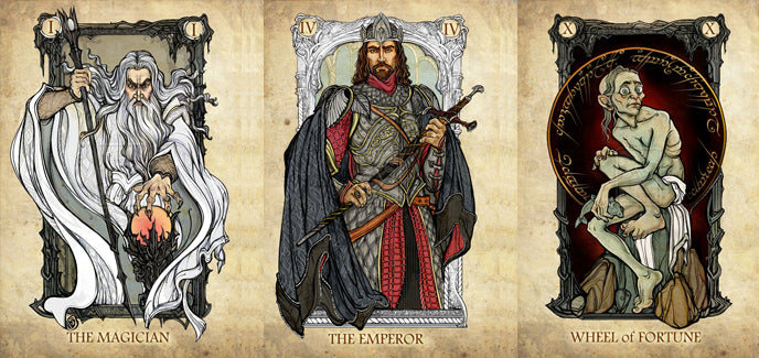Tarotkarten – Der Herr der Ringe