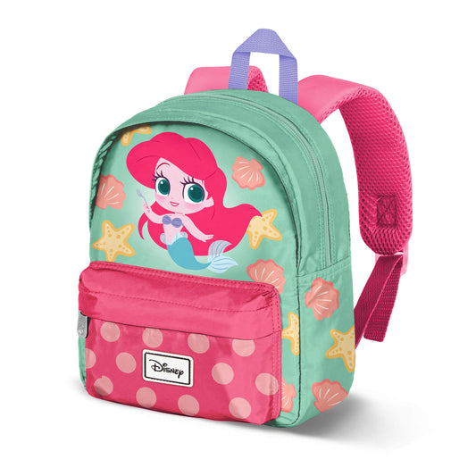 sac a dos prescolaire disney ariel fourchette karactermania