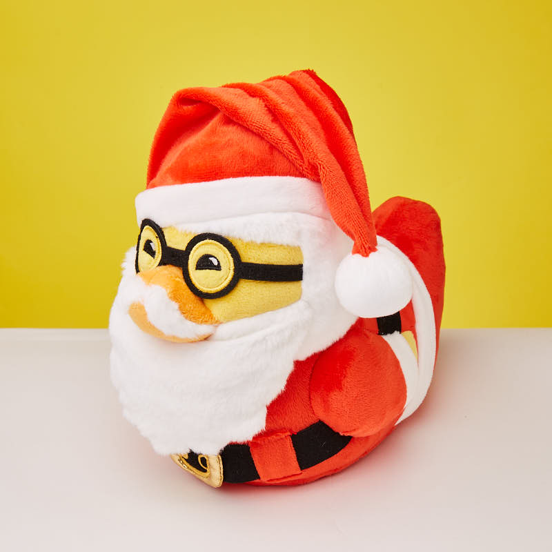 Weihnachtsmann-Ente (Plüschtier)