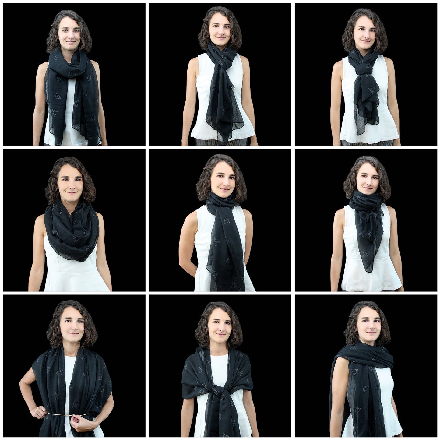 *Deathly Hallows Scarf