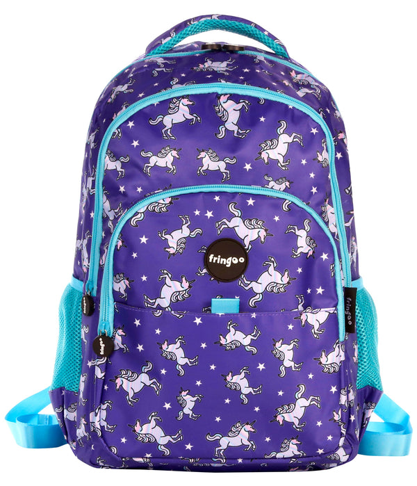 Multi-Compartment Backpack - Unicorn Sky
