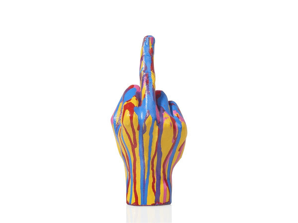 Sculpture Main F**k - Graffiti Bitten – Objet déco original