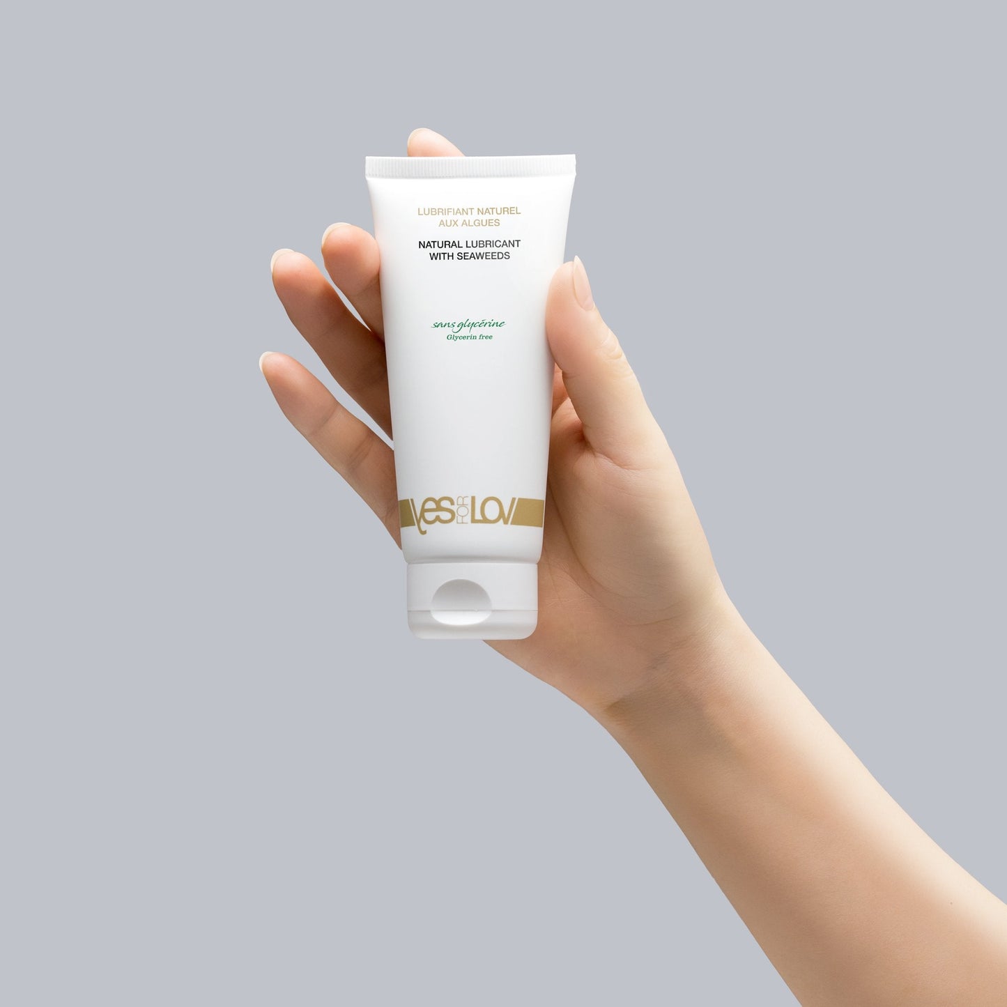 NATURAL INTIMATE LUBRICANT with organic algae, glycerin-free