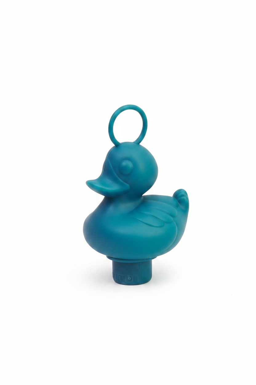 Duck fishing duck - Coral