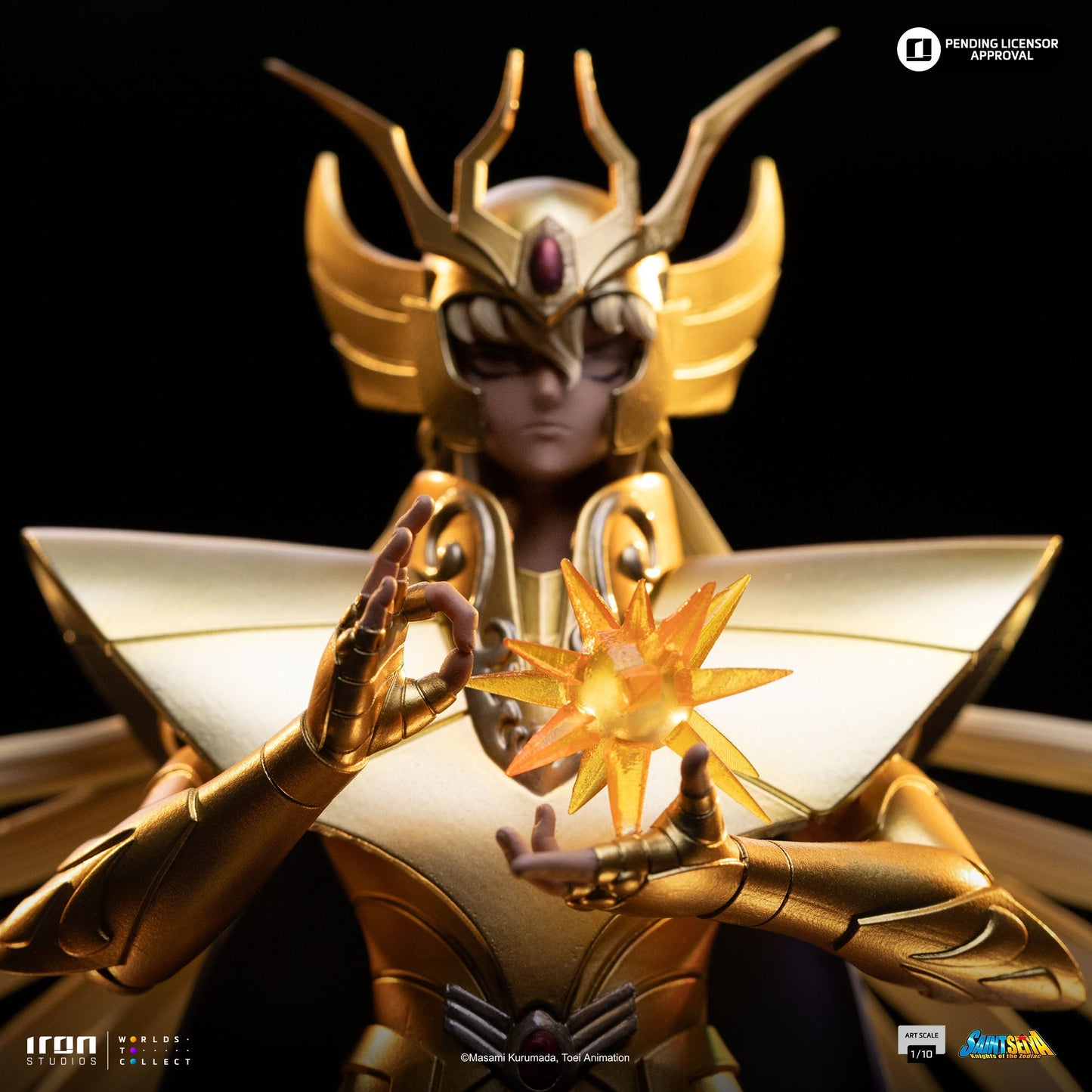 Pre-Order - Virgo Shaka Statue - Saint Seiya - Art Scale 1/10 - Iron Studios