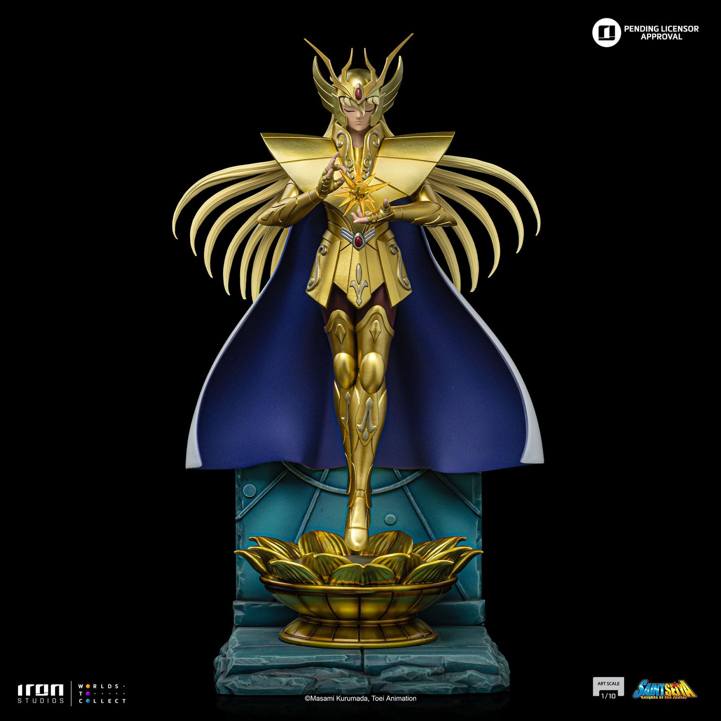 Pre-Order - Virgo Shaka Statue - Saint Seiya - Art Scale 1/10 - Iron Studios