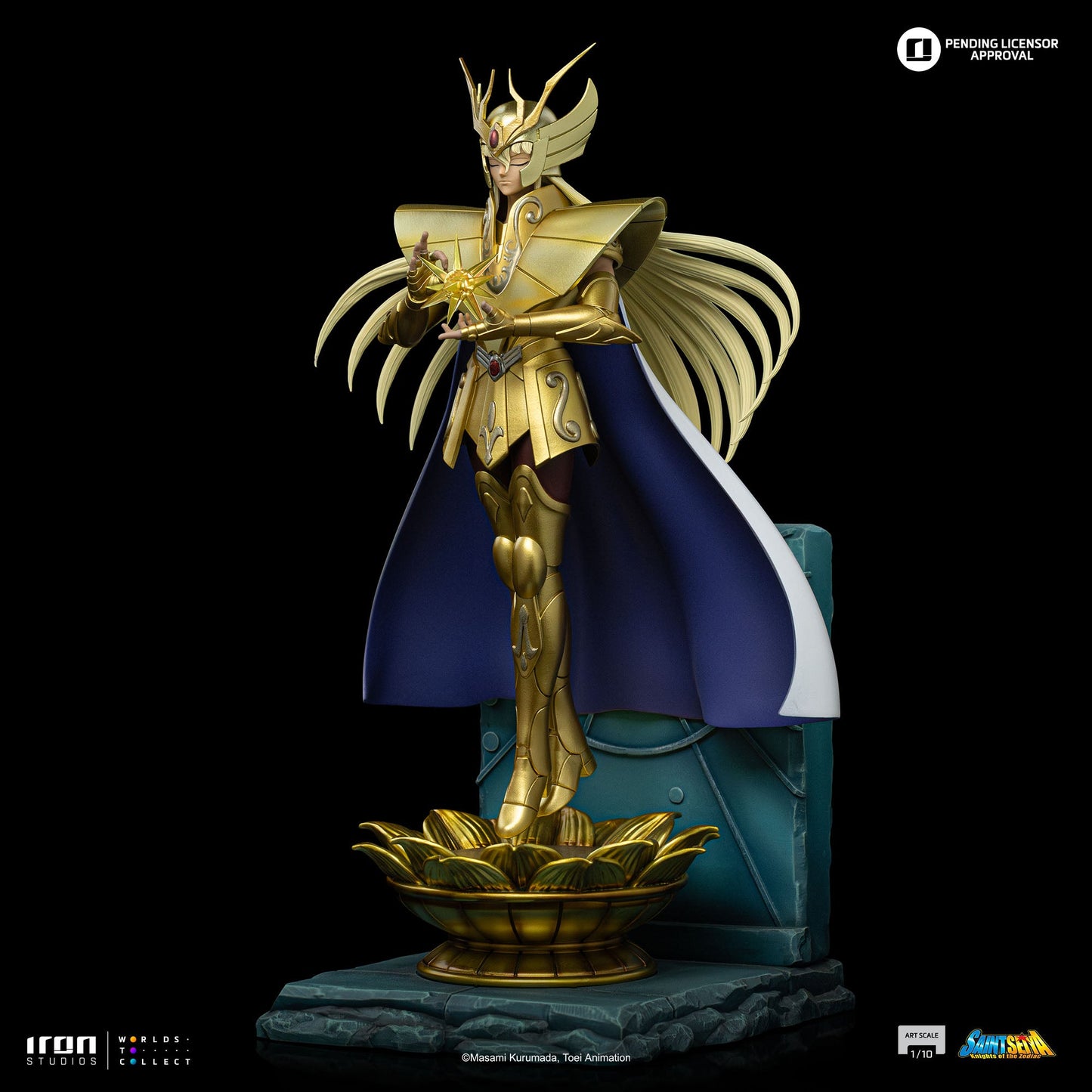 Pre-Order - Virgo Shaka Statue - Saint Seiya - Art Scale 1/10 - Iron Studios