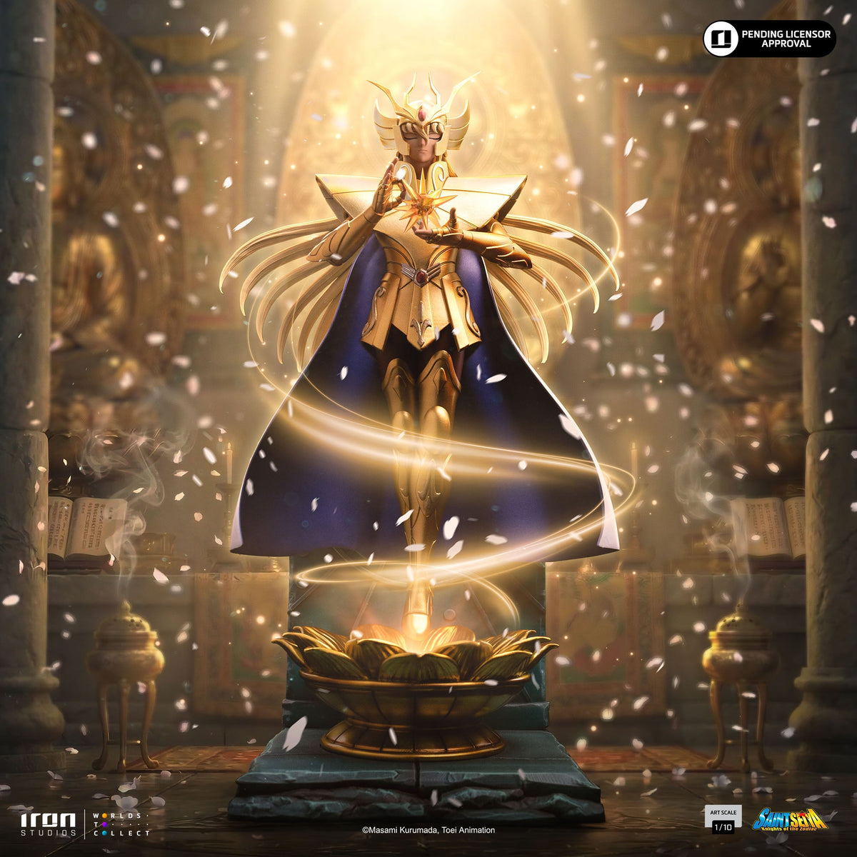 Virgo Shaka Statue - Saint Seiya - Art Scale 1/10