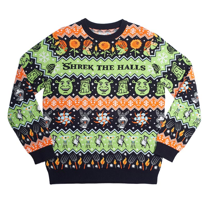 Maglione di Natale di Shrek