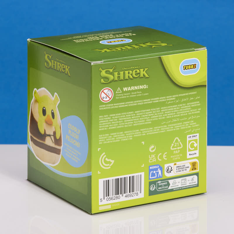 TUBBZ Plüsch-Schlüsselanhänger Shrek : Shrek - VORBESTELLUNG*