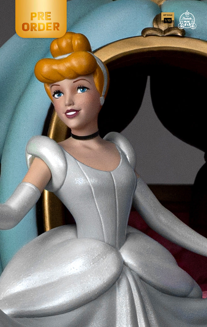 Statue Cinderella Deluxe (75th Year Anniversary Version) - Disney Classics - Art Scale 1/10