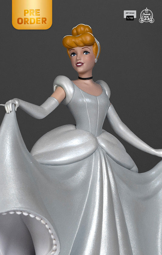 Pre-Order - Cinderella (75th Anniversary Version) Statue - Disney Classics - Art Scale 1/10 - Iron Studios