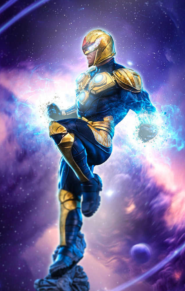Statue Nova - Infinity Gauntlet Diorama - BDS Art Scale 1/10 - Guardians of the Galaxy