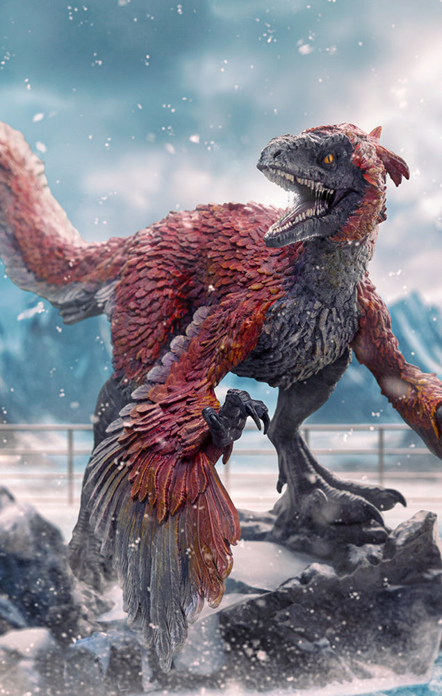 Pyroraptor Statue - Jurassic World: Dominion - Art Scale 1/10