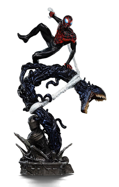 Miles Morales Statue - Spider-Man vs Villains Diorama - BDS Art Scale 1/10 - Iron Studios